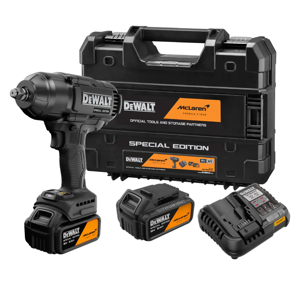 Chave de Impacto Alto Torque Dewalt McLaren XR 18V 1/2